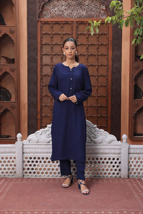 Chic Blue Co-Ord 1-Piece Set