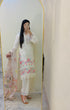 Off-White Embroidered Suit – Elegant & Timeless