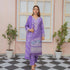 Elegant Purple Embroidered Suit Luxurious & Stylish