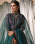 Moonlight-ethereal Organza Choli & Lehenga Set with Spangle, 3D & Gotta Patti Embellishments