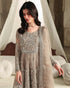 MAYAL-luxury Organza Peplum & Shararah 3-Piece — Heavy Handworked Formal Ensemble
