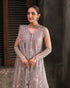 RAANI Elegant Net Gown with Handcrafted Embellishments & Viscose Shararah Set