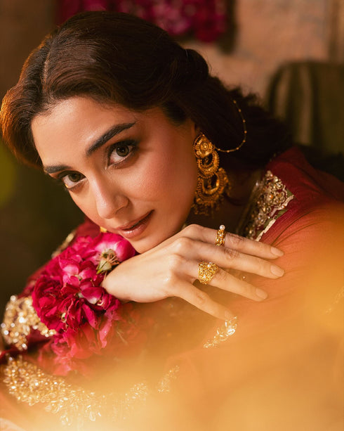 Gulab imperial Maroon Heritage Ensemble