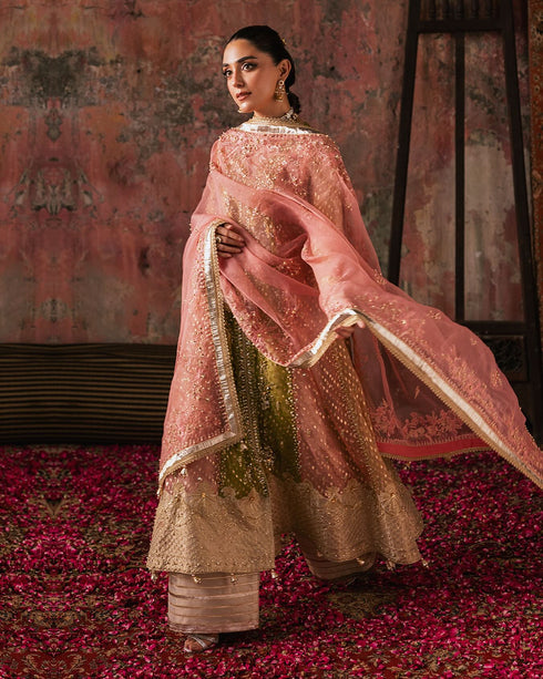 PHOOL Luminous Lurex Organza Heritage Ensemble