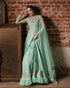 JANNAT Enchanted Naqshi Net Maxi Ensemble